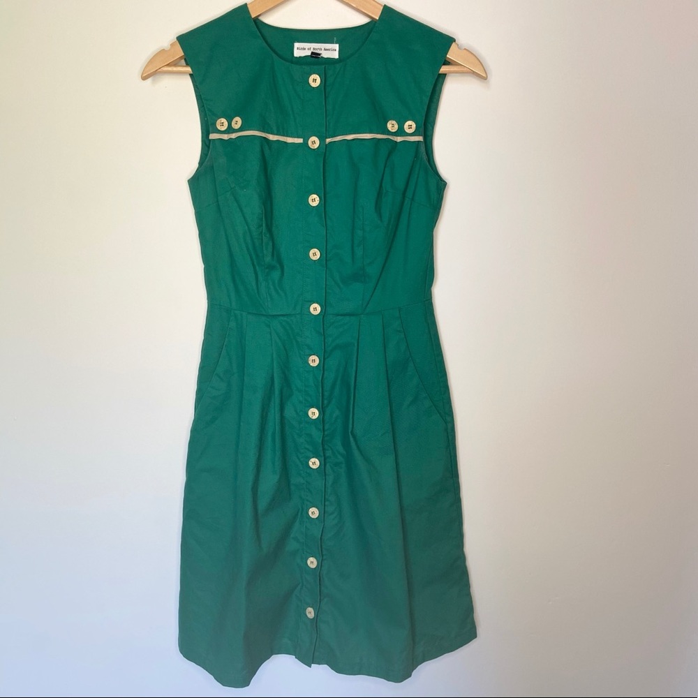Birds of North America - Button Down Dress